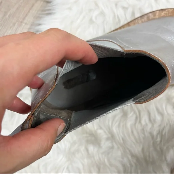 Marsell Coneros metallic silver chunky ankle boots - Picture 8 of 11